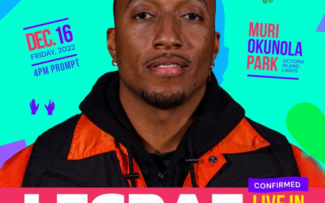 News: Lecrae is performing in Lagos at the Rockfest festival by December