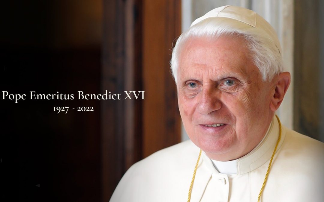 News: Farewell to Pope Emeritus Benedict XVI