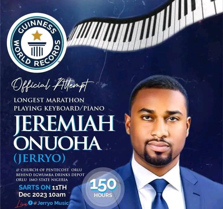 News: Jerryo to Embark on Record-Breaking Keyboard Marathon: Play-A-Ton