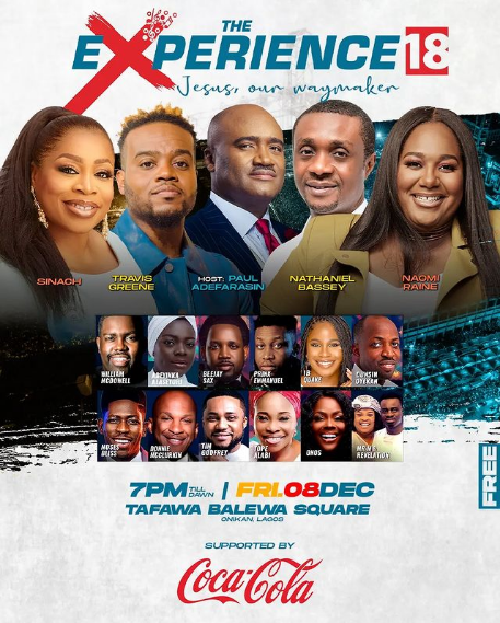 News: The Experience Lagos 2023 Dates, Venue & Artistes – #TE18