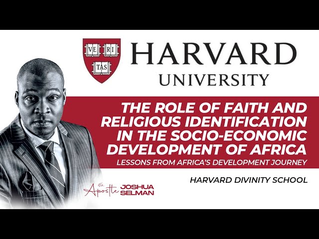 NEWS: Apostle Joshua Selman’s Speech at Harvard University